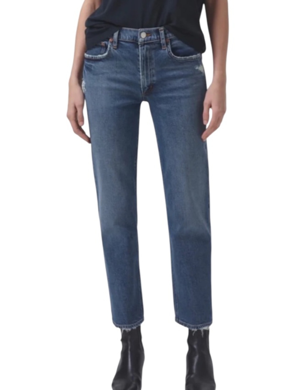 AGOLDE Kye Mid Rise Straight Crop Jeans Organic Cotton 29 A9100C-1140
U